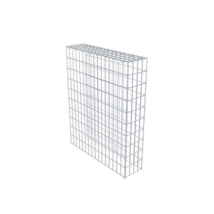 Gabião Tipo 4 100 cm x 80 cm x 20 cm (C x A x P), malhagem 5 cm x 10 cm, anel C