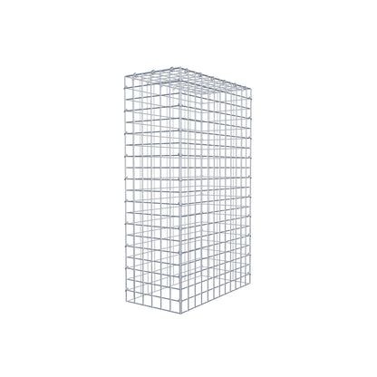Fourche rapportée type 3 100 cm x 60 cm x 30 cm (L x H x P), maille 5 cm x 5 cm, anneau en C