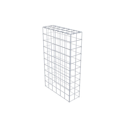 Fourche rapportée type 3 100 cm x 60 cm x 20 cm (L x H x P), mailles 10 cm x 10 cm, anneau C