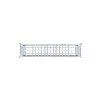 Gabion 100 cm x 70 cm x 20 cm (L x H x D), maskestørrelse 5 cm x 5 cm, spiral
