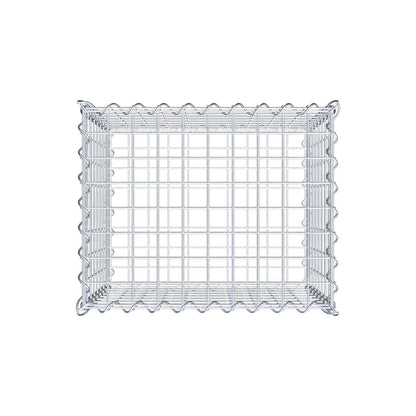 Gabion 50 cm x 40 cm x 40 cm (L x H x P), mailles 5 cm x 5 cm, spirale