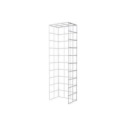 Anbaugabione Typ 4 100 cm x 20 cm x 30 cm (L x H x T), Maschenweite 10 cm x 10 cm, C-Ring