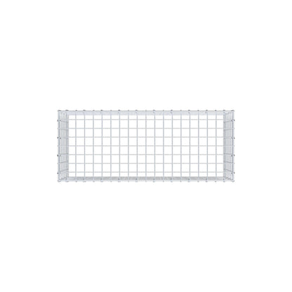 Gavión complementario de tipo 3 100 cm x 40 cm x 40 cm (largo x alto x fondo), malla 5 cm x 5 cm, anillo en C