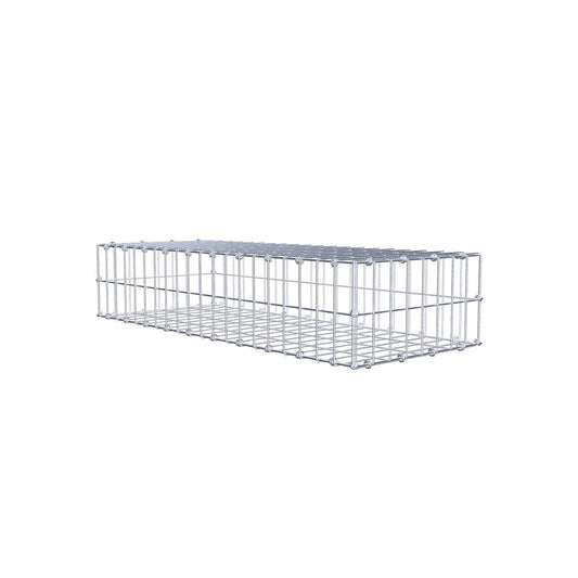 Schanskorf 100 cm x 20 cm x 40 cm (L x H x D), maaswijdte 5 x 10 cm, spiraalring