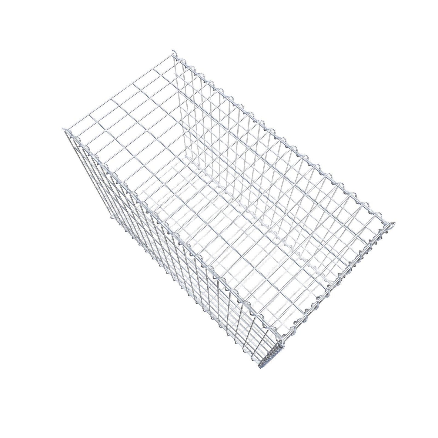 Gavión complementario tipo 2 100 cm x 70 cm x 50 cm (L x A x P), luz de malla 5 cm x 10 cm, en espiral