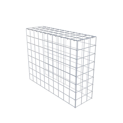 Gabbione aggiuntivo tipo 4 100 cm x 80 cm x 30 cm (L x H x P), maglia 10 cm x 10 cm, anello a C