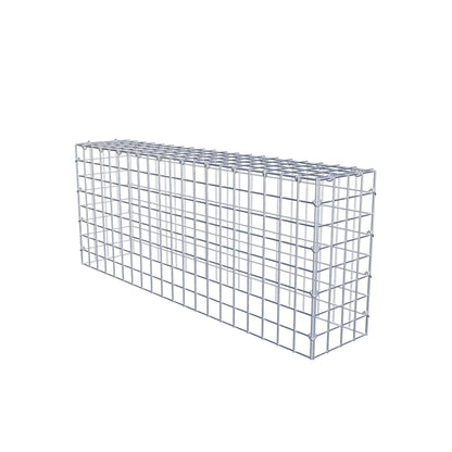 Gabbione aggiuntivo di tipo 3 100 cm x 40 cm x 20 cm (L x H x P), maglia 5 cm x 5 cm, anello a C