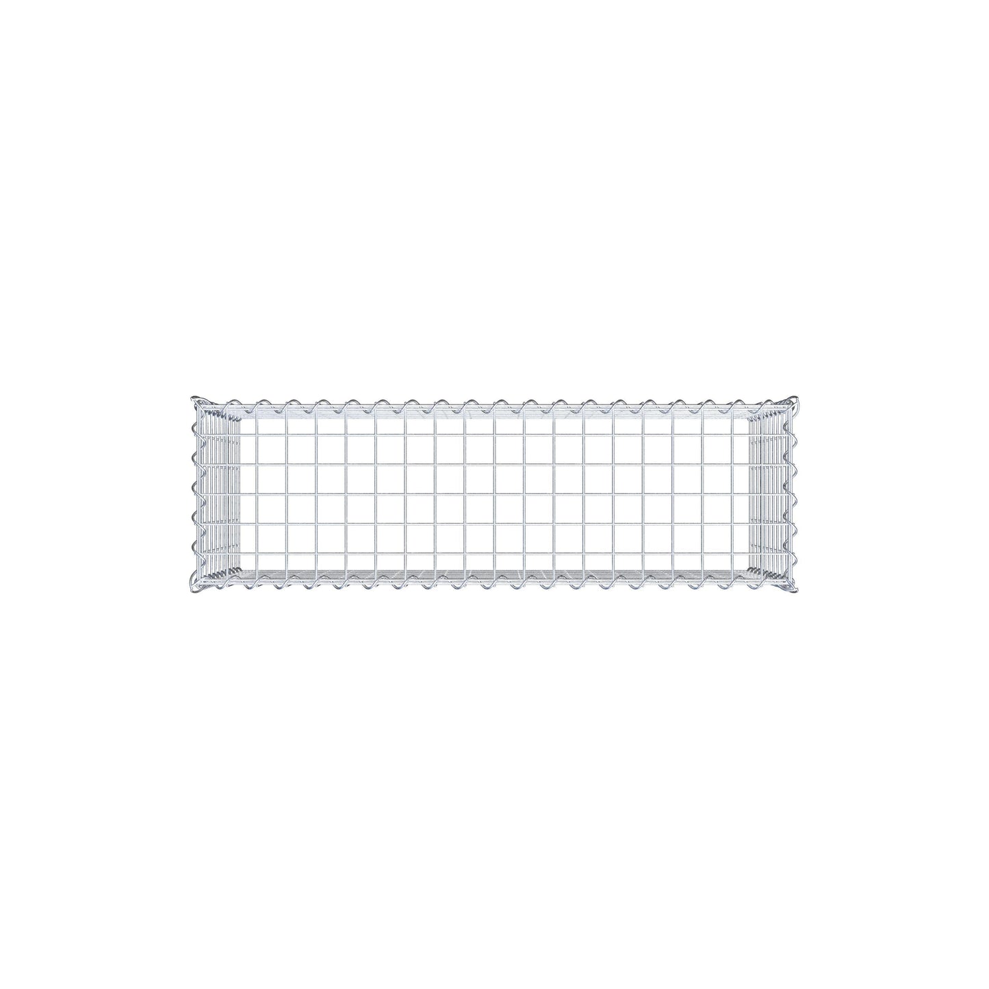 Gabbione aggiuntivo tipo 3 100 cm x 50 cm x 30 cm (L x H x P), dimensione maglia 5 cm x 5 cm, a spirale