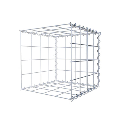 Grown-on gabion type 2 40 cm x 40 cm x 40 cm (L x H x D), mesh size 10 cm x 10 cm, spiral