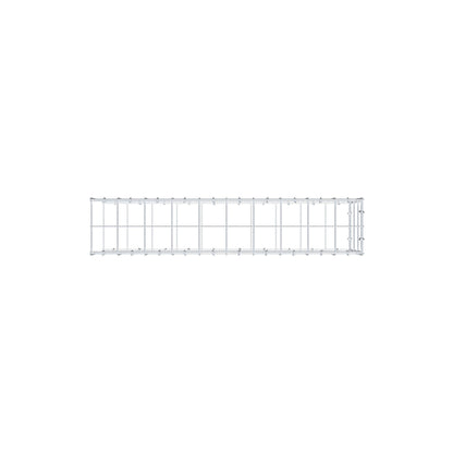 Anbaugabione Typ 2 100 cm x 30 cm x 20 cm (L x H x T), Maschenweite 10 cm x 10 cm, C-Ring