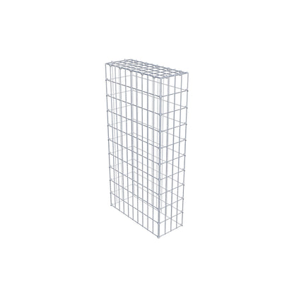 Fourche rapportée type 3 100 cm x 50 cm x 20 cm (L x H x P), mailles 5 cm x 10 cm, anneau C