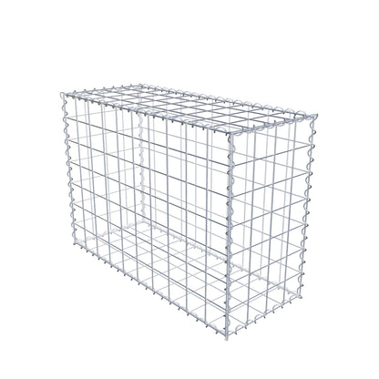 Gabion 100 cm x 70 cm x 40 cm (L x H x D), mesh size 10 cm x 10 cm, spiral