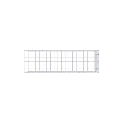 Monteret gabion type 4 100 cm x 30 cm x 30 cm (L x H x D), maskestørrelse 5 cm x 5 cm, C-ring