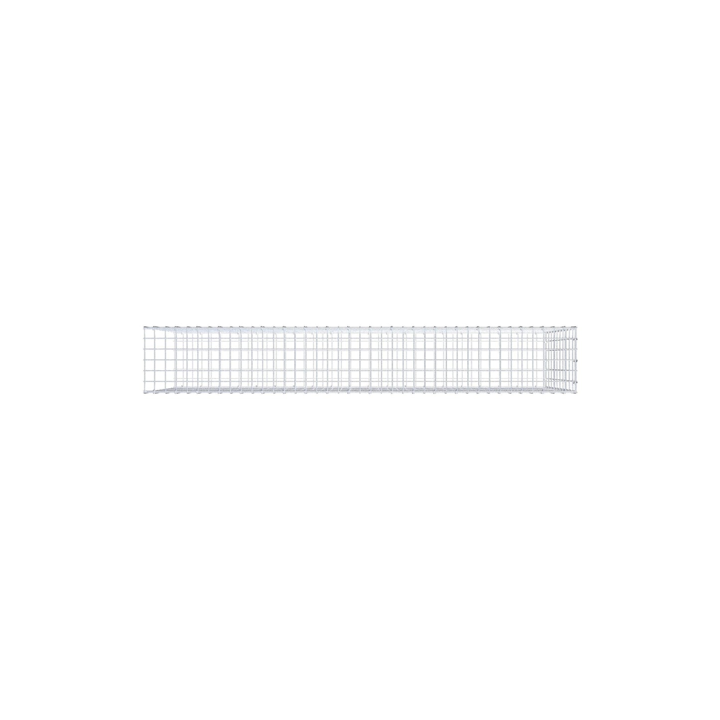 Fourche rapportée type 2 200 cm x 100 cm x 30 cm, mailles 5 cm x 10 cm, anneau en C