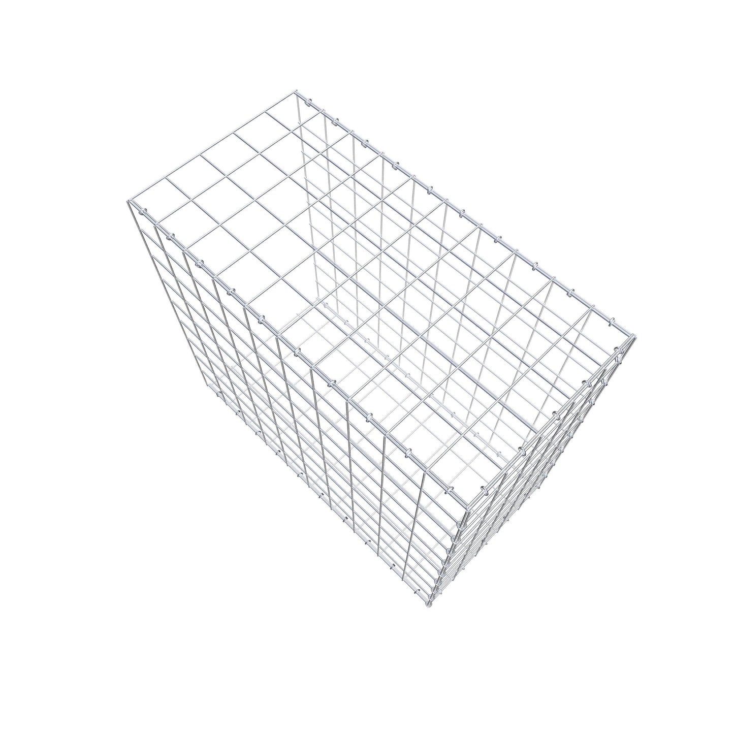 Add-on schanskorf type 2 100 cm x 90 cm x 50 cm (L x H x D), maaswijdte 10 cm x 10 cm, C-ring