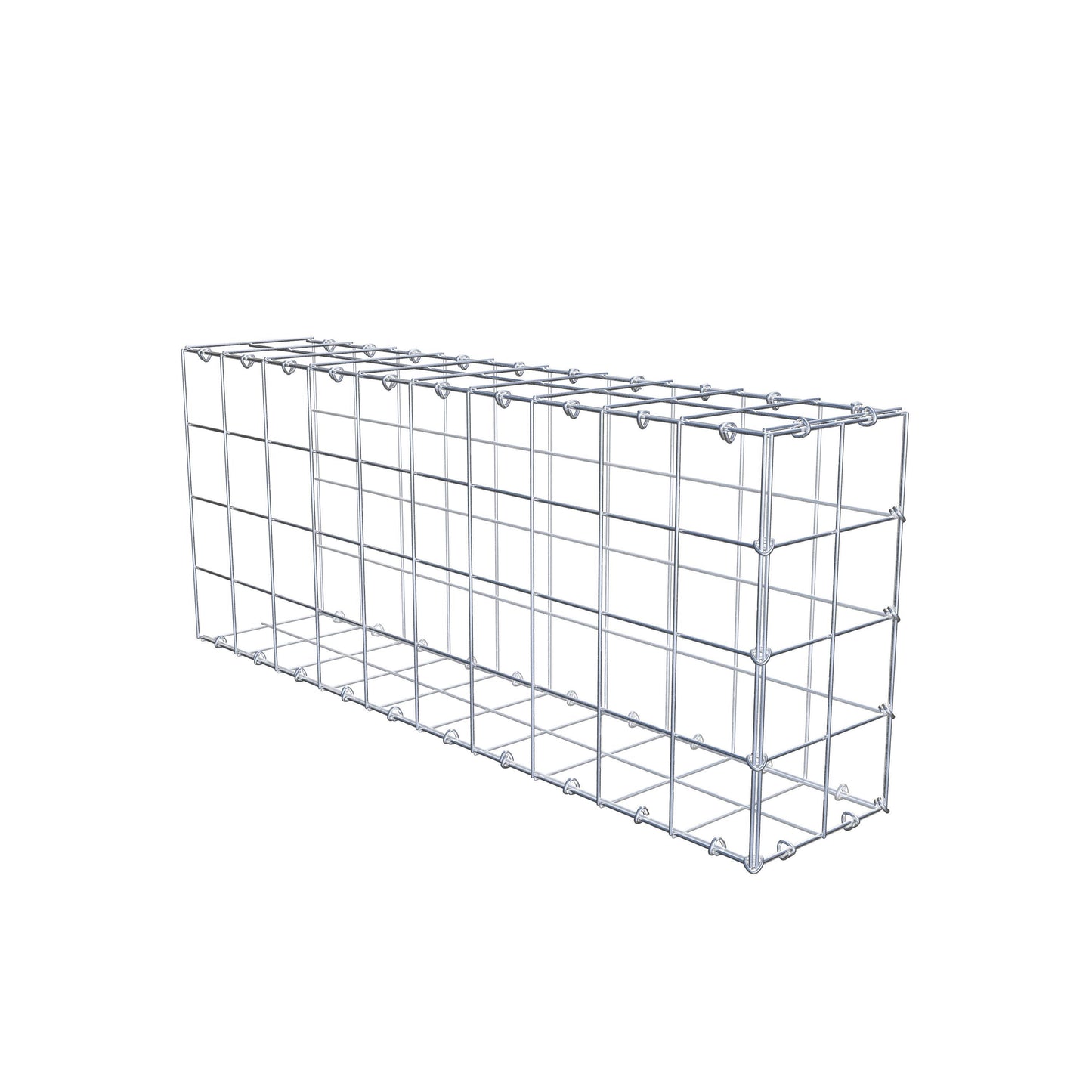 Fourche rapportée type 2 100 cm x 40 cm x 20 cm (L x H x P), mailles 10 cm x 10 cm, anneau C