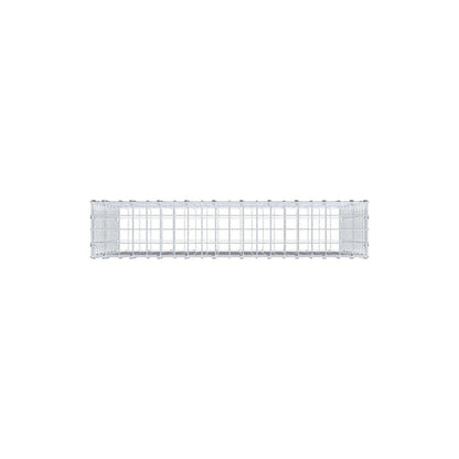 Gabion 100 cm x 70 cm x 20 cm (L x H x P), mailles 5 x 5 cm, anneau en spirale