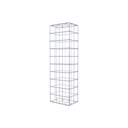 Gabion 100 cm x 20 cm x 30 cm (L x H x D), maskestørrelse 10 cm x 10 cm, C-ring