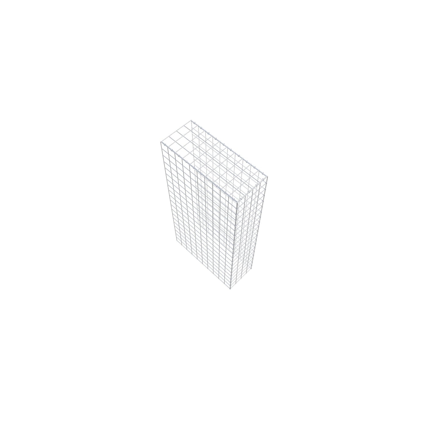 Anbaugabione Typ 4 200 cm x 100 cm x 40 cm (L x H x T), Maschenweite 10 cm x 10 cm, C-Ring