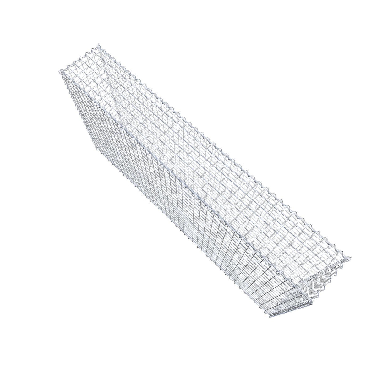 Gabion 200 cm x 100 cm x 30 cm (L x H x P), mailles 5 cm x 5 cm, spirale