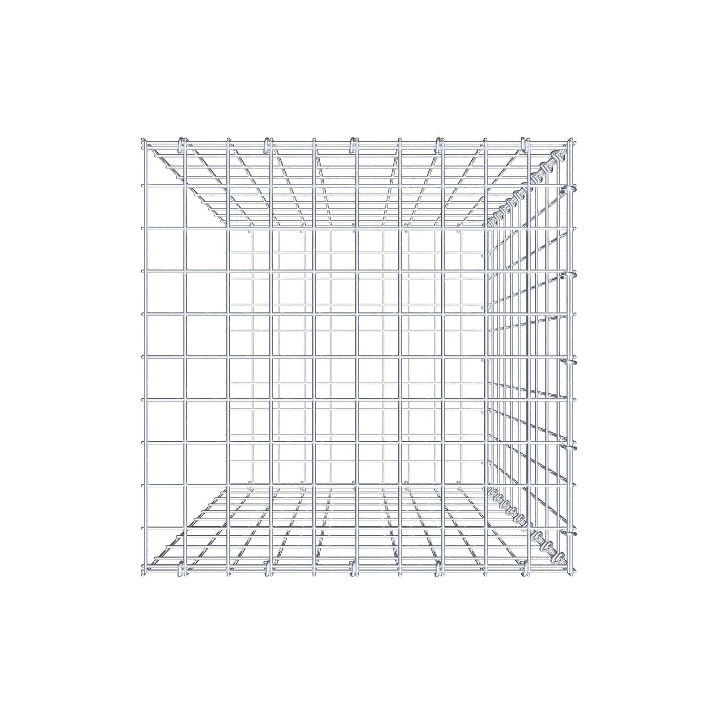 Pila adicional tipo 2 100 cm x 50 cm x 50 cm, malla 5 cm x 10 cm, anillo en C