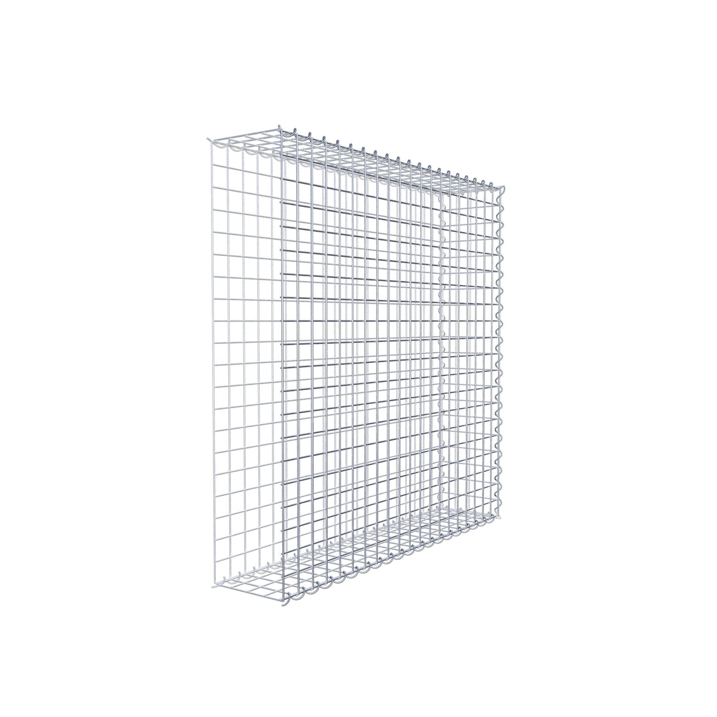 Gavión complementario tipo 2 100 cm x 100 cm x 20 cm (L x A x P), malla 5 cm x 5 cm, espiral