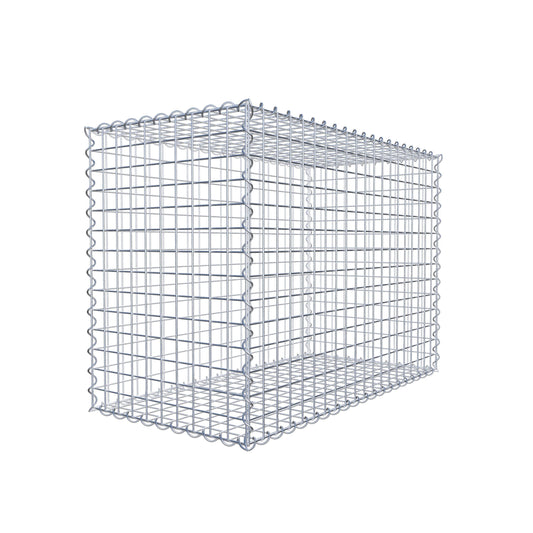 Gavión 100 cm x 70 cm x 50 cm (L x A x P), luz de malla 5 cm x 5 cm, en espiral