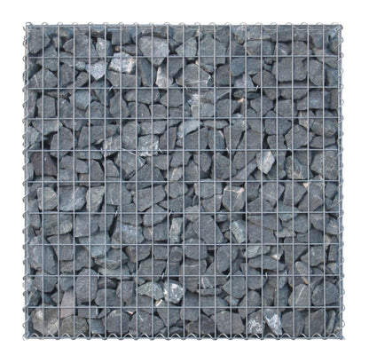 Gabião 100 cm x 100 cm x 30 cm (C x A x P), malhagem 5 cm x 10 cm, espiral
