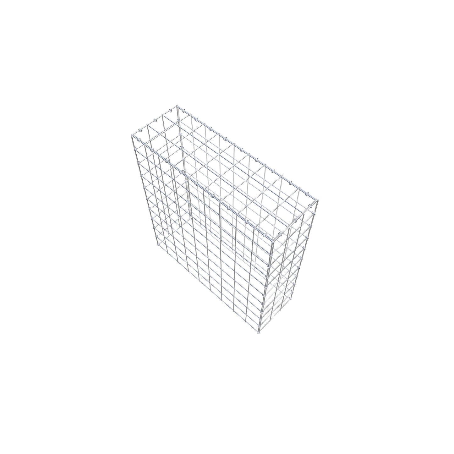 Anbaugabione Typ 3 100 cm x 90 cm x 30 cm (L x H x T), Maschenweite 10 cm x 10 cm, C-Ring