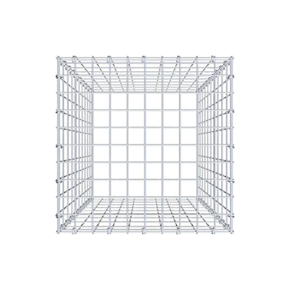 Gabião Tipo 3 100 cm x 50 cm x 50 cm (C x A x P), malhagem 5 cm x 10 cm, anel C