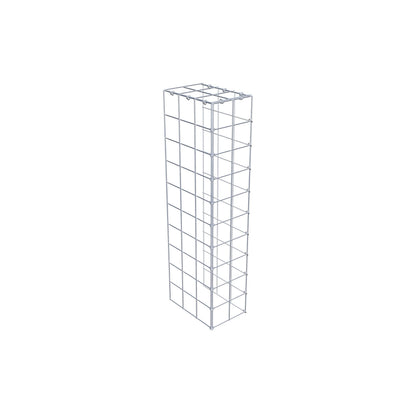 Gabião Tipo 4 100 cm x 30 cm x 20 cm (C x A x P), malhagem 10 cm x 10 cm, anel C