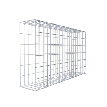 Gabião Tipo 2 100 cm x 60 cm x 20 cm, malhagem 5 cm x 10 cm, anel C