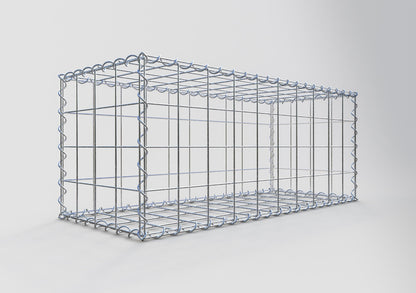 Gabião 100 cm x 40 cm x 40 cm (C x A x P), malhagem 10 cm x 10 cm, espiral