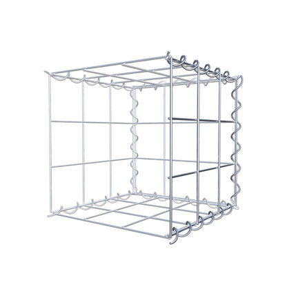 Gabbione aggiuntivo tipo 2 30 cm x 30 cm x 30 cm (L x A x P), dimensione maglia 10 cm x 10 cm, a spirale