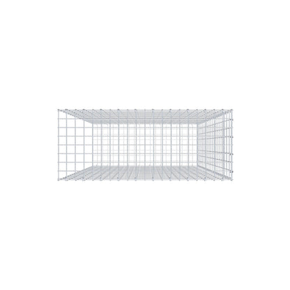 Gabião tipo 2 200 cm x 100 cm x 40 cm, malhagem 5 cm x 10 cm, anel C