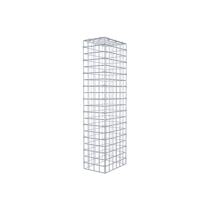 Fourche rapportée type 3 100 cm x 30 cm x 20 cm (L x H x P), mailles 5 cm x 5 cm, anneau en C