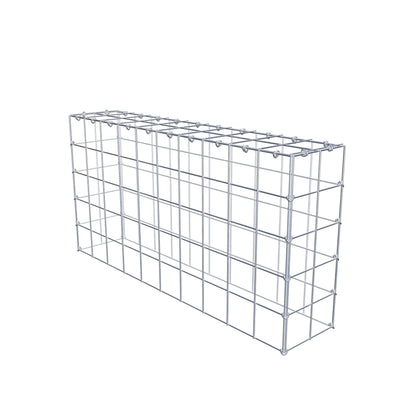 Fourche rapportée type 3 100 cm x 50 cm x 20 cm (L x H x P), mailles 10 cm x 10 cm, anneau C