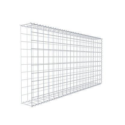 Gabion rapporté type 2 200 cm x 100 cm x 20 cm (L x H x P), mailles 10 cm x 10 cm, spirale