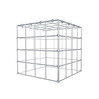 Anbaugabione Typ 3 40 cm x 40 cm x 40 cm (L x H x T), Maschenweite 10 cm x 10 cm, C-Ring