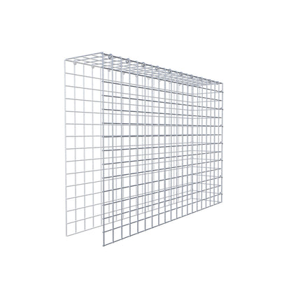 Mounted gabion type 4 100 cm x 70 cm x 20 cm (L x H x D), mesh size 5 cm x 5 cm, C-ring