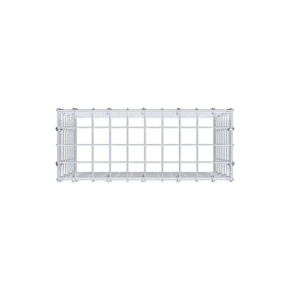 Anbaugabione Typ 3 50 cm x 40 cm x 20 cm (L x H x T), Maschenweite 5 cm x 5 cm, C-Ring