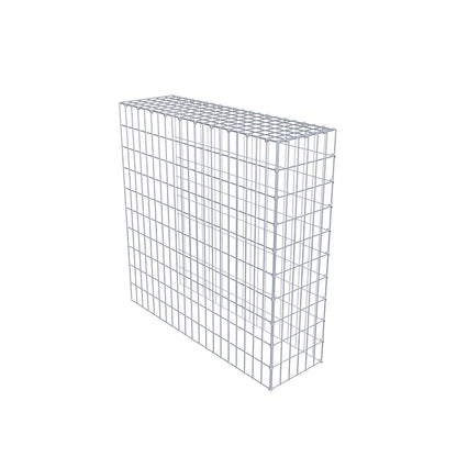 Fourche rapportée type 4 100 cm x 100 cm x 30 cm (L x H x P), mailles 5 cm x 10 cm, anneau C