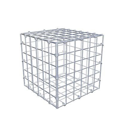 Schanskorf 30 cm x 30 cm x 30 cm (L x H x D), maaswijdte 5 cm x 5 cm, C-ring