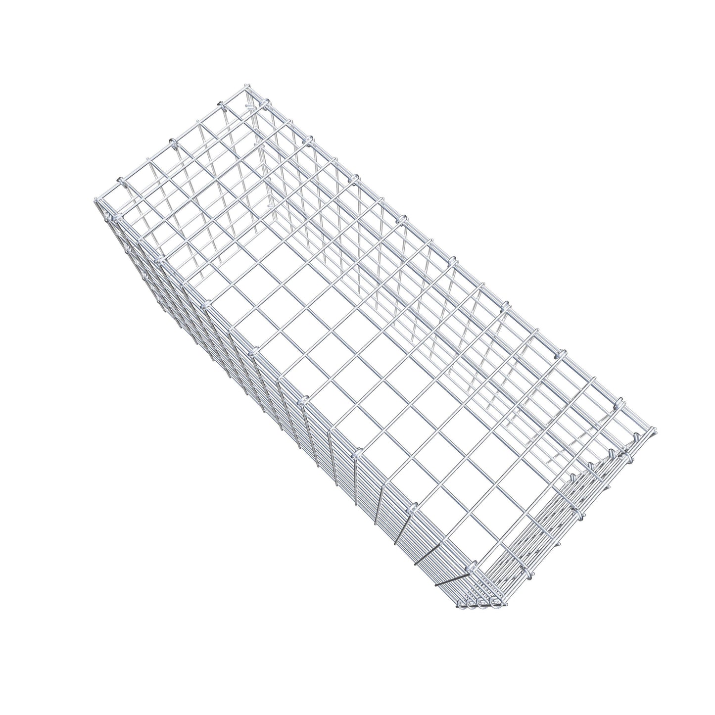 Fourche rapportée type 3 80 cm x 40 cm x 30 cm (L x H x P), mailles 5 cm x 5 cm, anneau C