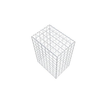 Gabion 100 cm x 70 cm x 50 cm (L x H x P), mailles 10 cm x 10 cm, anneau en C