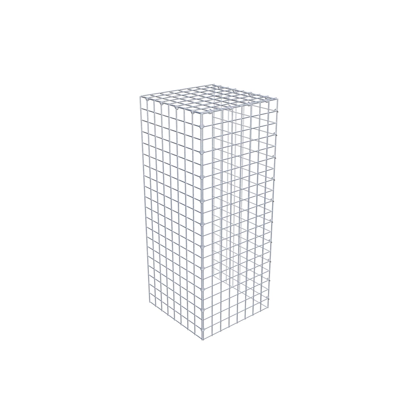 Fourche rapportée type 4 100 cm x 40 cm x 40 cm (L x H x P), mailles 5 cm x 5 cm, anneau C