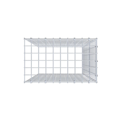 Fourche rapportée type 4 100 cm x 50 cm x 30 cm (L x H x P), mailles 5 cm x 5 cm, anneau C