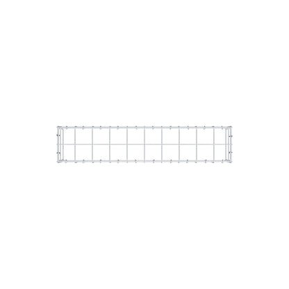 Anbaugabione Typ 3 100 cm x 20 cm x 20 cm (L x H x T), Maschenweite 10 cm x 10 cm, C-Ring
