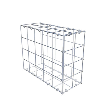 Type 2 oplegkorf 50 cm x 40 cm x 20 cm (L x H x D), maaswijdte 10 cm x 10 cm, C-ring
