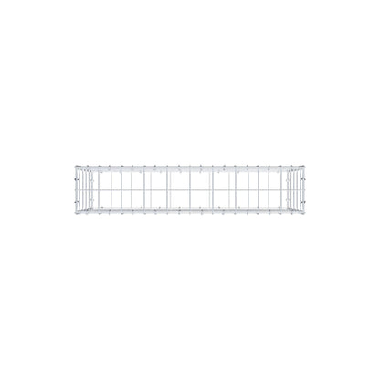 Gabião 100 cm x 50 cm x 20 cm (C x A x P), malhagem 10 cm x 10 cm, anel C